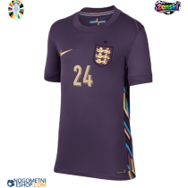 Ženski Nogometni dresi Anglija Cole Palmer #24 Gostujoči EP 2024 Kratek Rokav